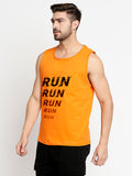 Blacksmith Run Run Cotton Printed Sando For Men - Gym Sando For Men.