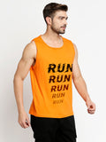 Blacksmith Run Run Cotton Printed Sando For Men - Gym Sando For Men.