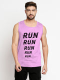 Blacksmith Run Run Cotton Printed Sando For Men - Gym Sando For Men.