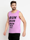 Blacksmith Run Run Cotton Printed Sando For Men - Gym Sando For Men.