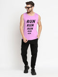 Blacksmith Run Run Cotton Printed Sando For Men - Gym Sando For Men.