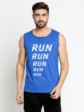 Blacksmith Run Run Cotton Printed Sando For Men - Gym Sando For Men.