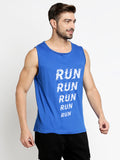 Blacksmith Run Run Cotton Printed Sando For Men - Gym Sando For Men.