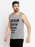 Blacksmith Run Run Cotton Printed Sando For Men - Gym Sando For Men.