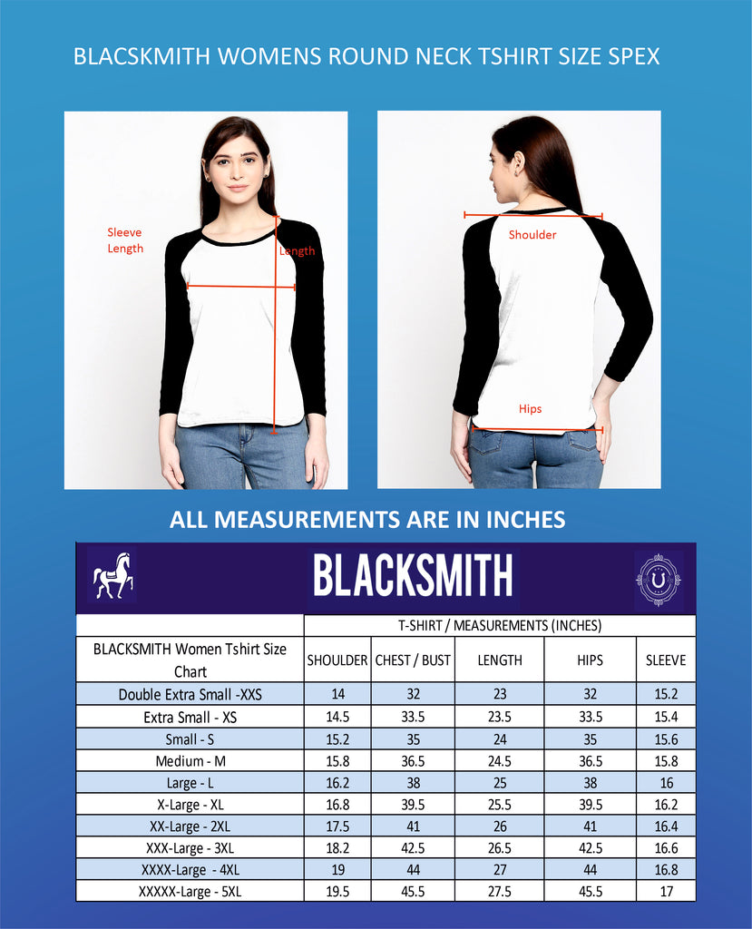 Blacksmith 100% Soft Cotton Bio Washed Red And Black Raglan Sleeves Top For Women. - Blacksmith Fashion