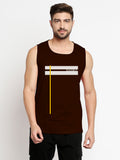 Blacksmith Stripe Cotton Printed Sando For Men - Gym Sando For Men.