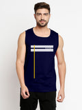 Blacksmith Stripe Cotton Printed Sando For Men - Gym Sando For Men.