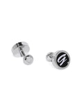 Blacksmith G Alphabet Cufflink for Men - Fashion Accessories for Blazer , Tuxedo ,Waist Coat And Shirt