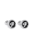 Blacksmith Q Alphabet Cufflink for Men - Fashion Accessories for Blazer , Tuxedo ,Waist Coat And Shirt