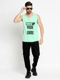 Blacksmith Step Up Your Game Cotton Printed Sando For Men - Gym Sando For Men.