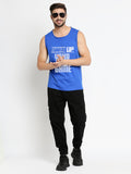 Blacksmith Step Up Your Game Cotton Printed Sando For Men - Gym Sando For Men.