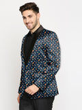 Blacksmith | Blacksmith Fashion | Blacksmith Tiny Rocket Printed Tuxedo For Men | Blacksmith suit for men.