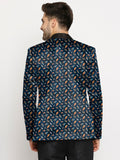 Blacksmith | Blacksmith Fashion | Blacksmith Tiny Rocket Printed Tuxedo For Men | Blacksmith suit for men.