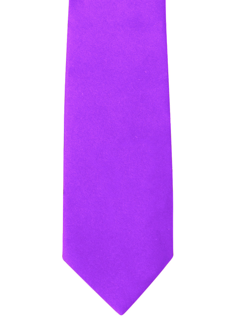 Blacksmith Purple Satin Tie For Men