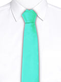 Blacksmith Mint Green Satin Tie For Men