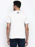 Blacksmith | Blacksmith Fashion | Blacksmith White 100% Soft Cotton Round Neck Printed T-shirt for Men