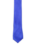 Blacksmith Cobalt Blue Satin Tie For Men