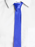 Blacksmith Cobalt Blue Satin Tie For Men