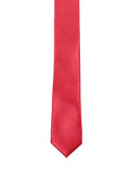 Blacksmith Maroon Satin Tie For Men