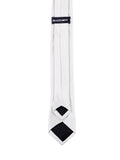 Blacksmith White Satin Tie For Men