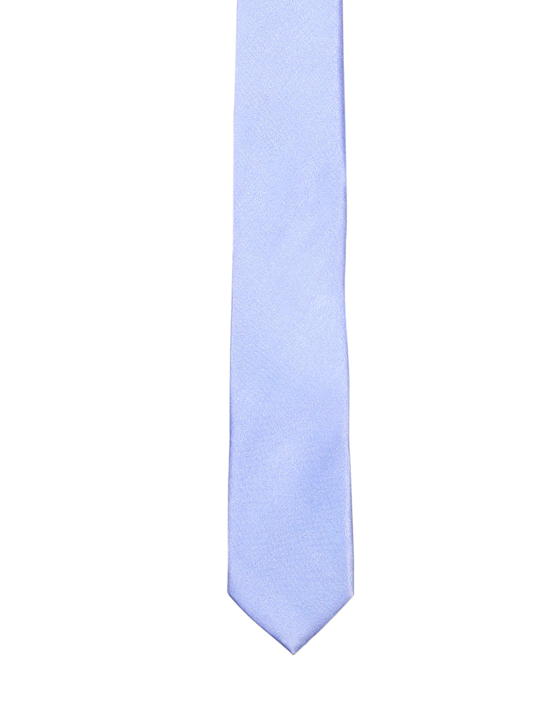 Blacksmith Sky Blue Satin Tie For Men