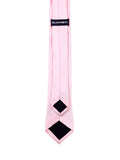 Blacksmith Baby Pink Satin Tie For Men