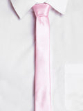 Blacksmith Baby Pink Satin Tie For Men