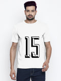 Blacksmith Number 15 Round Neck Printed T-shirt for Men - Tshirt for Men.