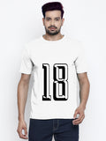 Blacksmith Number 18 Round Neck Printed T-shirt for Men - Tshirt for Men.