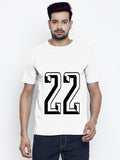 Blacksmith Number 22 Round Neck Printed T-shirt for Men - Tshirt for Men.