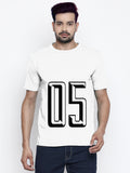 Blacksmith Number 05 Round Neck Printed T-shirt for Men - Tshirt for Men.