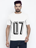 Blacksmith Number 07 Round Neck Printed T-shirt for Men - Tshirt for Men.