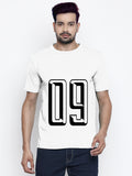 Blacksmith Number 09 Round Neck Printed T-shirt for Men - Tshirt for Men.