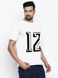 Blacksmith Number 12 Round Neck Printed T-shirt for Men - Tshirt for Men.