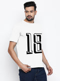 Blacksmith Number 18 Round Neck Printed T-shirt for Men - Tshirt for Men.