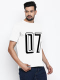 Blacksmith Number 07 Round Neck Printed T-shirt for Men - Tshirt for Men.