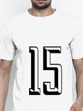 Blacksmith Number 15 Round Neck Printed T-shirt for Men - Tshirt for Men.