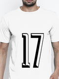 Blacksmith Number 17 Round Neck Printed T-shirt for Men - Tshirt for Men.