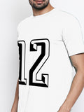 Blacksmith Number 12 Round Neck Printed T-shirt for Men - Tshirt for Men.