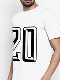 Blacksmith Number 20 Round Neck Printed T-shirt for Men - Tshirt for Men.