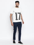 Blacksmith Number 17 Round Neck Printed T-shirt for Men - Tshirt for Men.