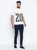 Blacksmith Number 20 Round Neck Printed T-shirt for Men - Tshirt for Men.