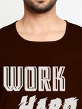 Blacksmith Work Hard Make It Big Cotton Printed Sando For Men - Gym Sando For Men.