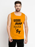 Blacksmith Work Hard Make It Big Cotton Printed Sando For Men - Gym Sando For Men.