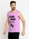 Blacksmith Work Hard Make It Big Cotton Printed Sando For Men - Gym Sando For Men.