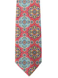 Blacksmith Tomato Paisley Printed Tie for Men