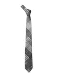 Blacksmith White Japanese Art Printed Tie for Men - Fashion Accessories for Blazer , Tuxedo or Coat