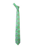 Blacksmith Mint Printed Tie for Men