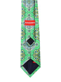 Blacksmith Mint Printed Tie for Men