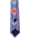 Blacksmith Blue Printed Tie for Men